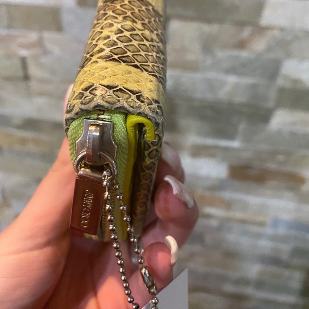 Jimmy Choo Python Print Wallet - image 8